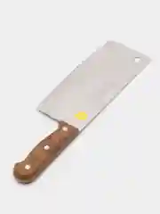 Нож-топор кухонный, с ручкой "под дерево"