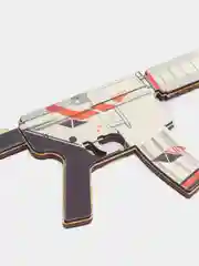 Белый деревянный автомат сувенир М4А4 Вой, Азимов кс го / cs go, сувенир игрушка