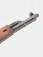 Бежевый деревянный автомат АК-47 КС ГО /  CS GO