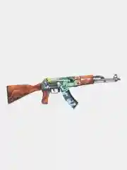 Бежевый деревянный автомат АК-47 КС ГО /  CS GO