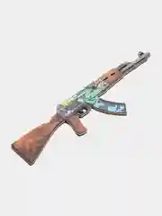 Бежевый деревянный автомат АК-47 КС ГО /  CS GO