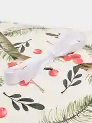 Белый подарочная коробка