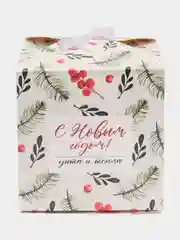 Белый подарочная коробка