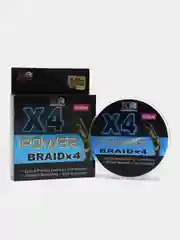 Леска плетенка рыболовная Power Braid Х4