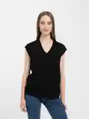 Молочный жилет женский, однотонный, вязаный, белый