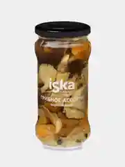 Ассорти грибное  ISKA, маринованное, 350 г
