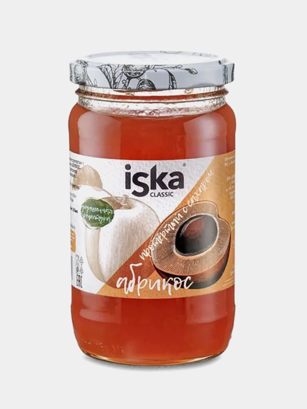 Абрикос протертый с сахаром ISKA, 420 г