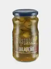Перец халапеньо GUSTORIA, зеленый, резаный, 370 мл