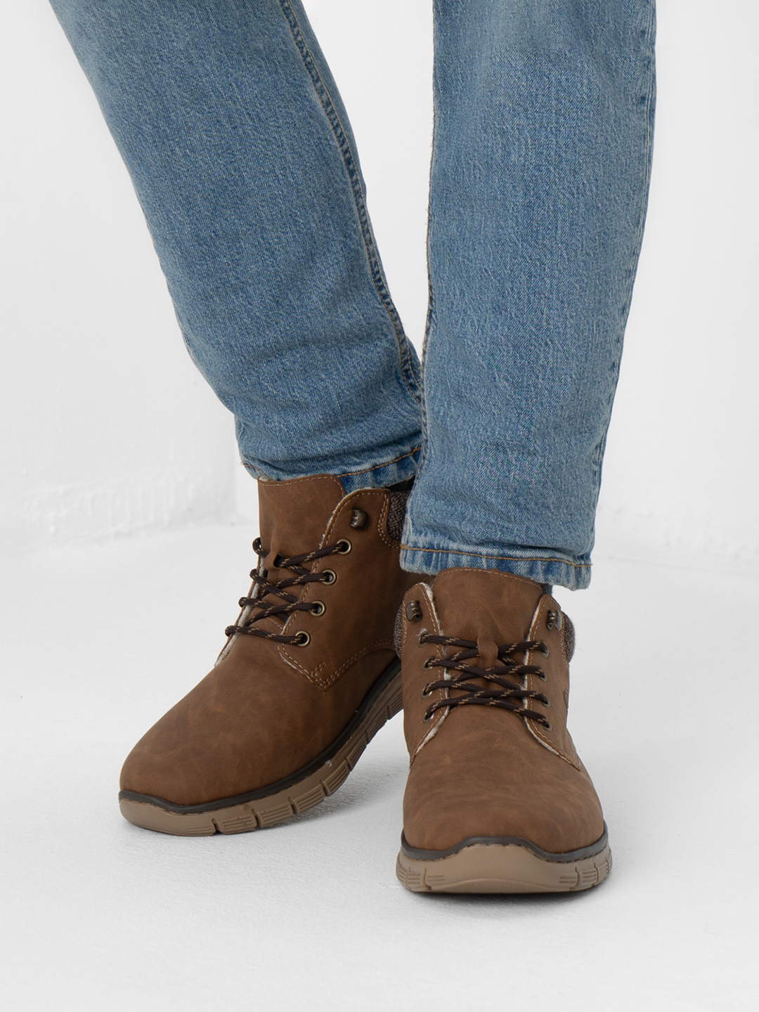 Ботинки мужские зимние Rieker купить по цене 6300 ₽ в интернет-магазинеKazanExpress