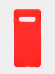 Алый однотонный силиконовый чехол Xiaomi MI Redmi NOTE 3 7 7A 8 8A 9 9C 8t 9t 11 Pro Lite