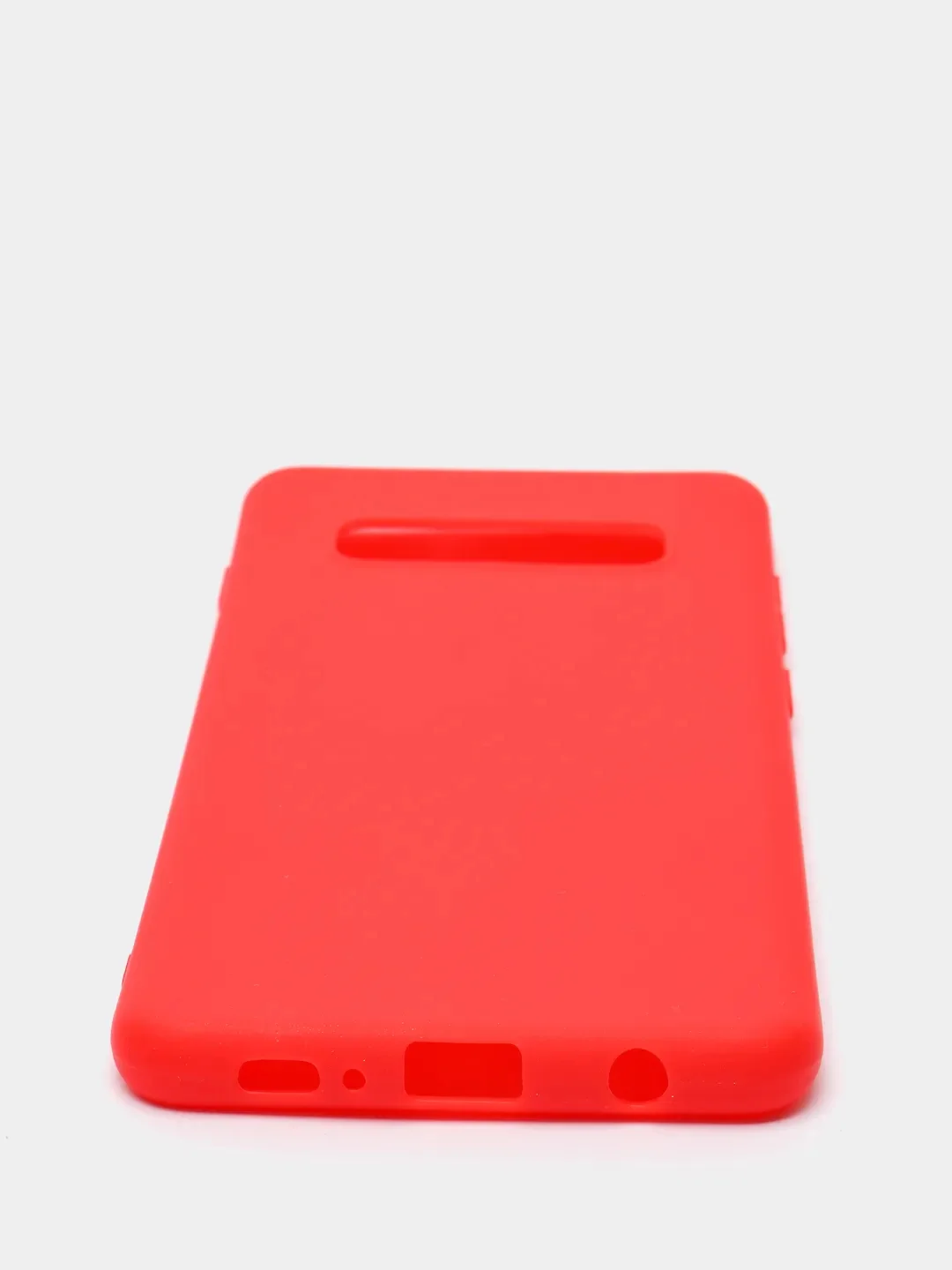 Алый однотонный силиконовый чехол Xiaomi MI Redmi NOTE 3 7 7A 8 8A 9 9C 8t 9t 11 Pro Lite