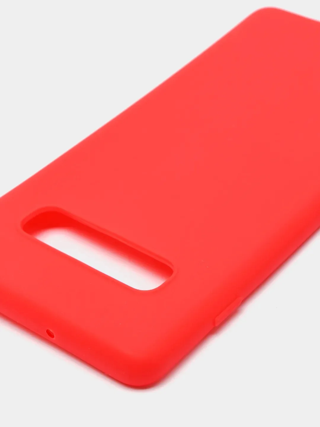 Алый однотонный силиконовый чехол Xiaomi MI Redmi NOTE 3 7 7A 8 8A 9 9C 8t 9t 11 Pro Lite