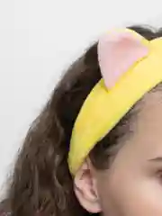 Желтый косметическая повязка на голову "Кошачьи ушки"