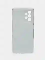 Бирюзовый силиконовый чехол на Samsung Galaxy A52/A52s / Самсунг А52/A52s прозрачный, с рисунком