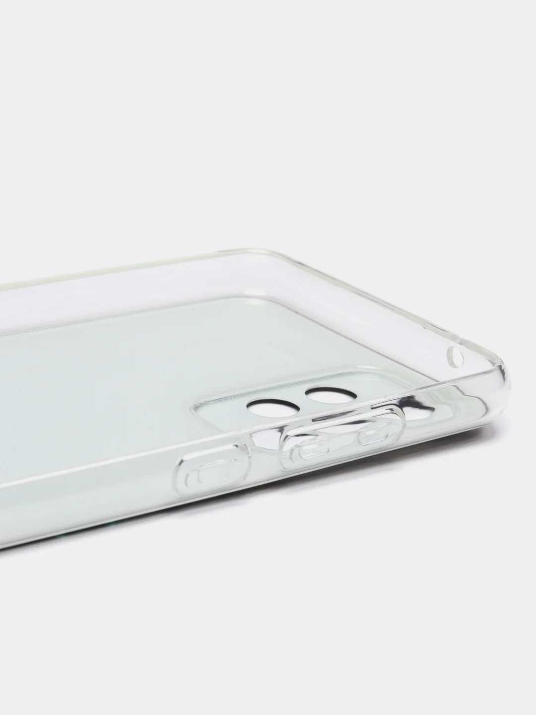 Бирюзовый силиконовый чехол на Samsung Galaxy A52/A52s / Самсунг А52/A52s прозрачный, с рисунком