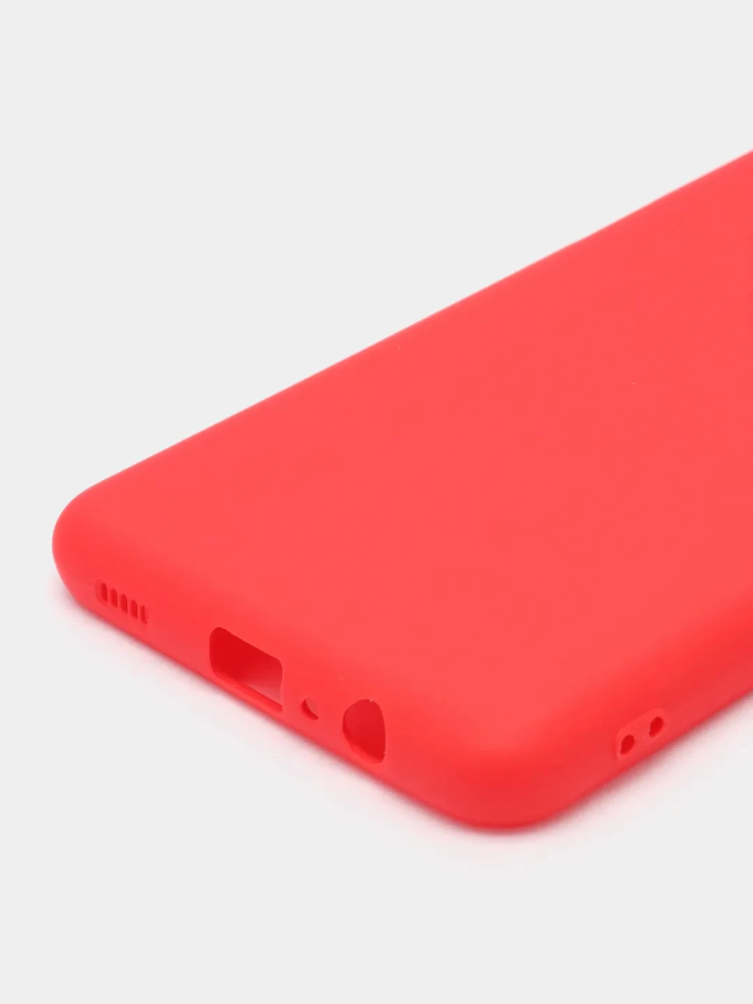 Алый однотонный чехол на Huawei Honor Y7 2017  P10 lite 30 8A Y6 2019 Play Y5p P40 lite e