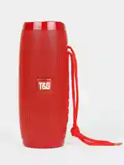Красный беспроводная портативная блютуз колонка TG 157