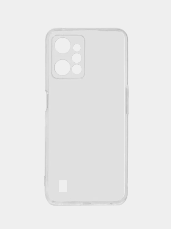 Плотный чехол для Realme C31, с защитой камеры, силикон, прозрачный