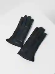 Перчатки женские, кожаные