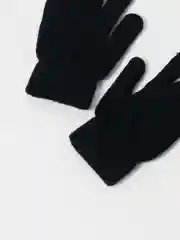 Черный перчатки