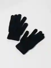 Черный перчатки