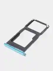 Голубой держатель SIM для Huawei Honor 7A, 9, 10i, 10 Lite, Nova 5T, 20S, P30, Y5, 8X, 50 Lite