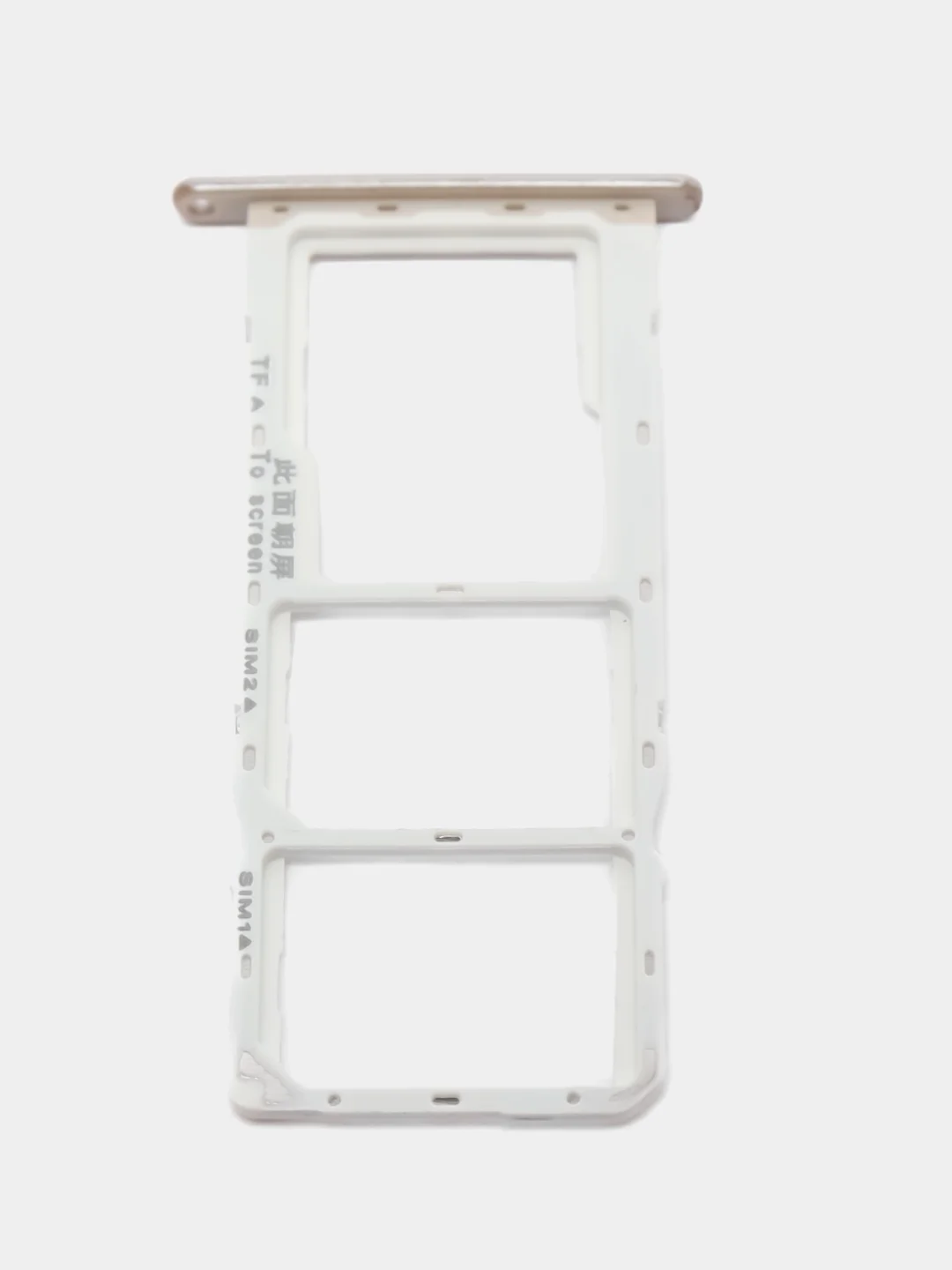 Золотой держатель SIM для Huawei Honor 7A, 9, 10i, 10 Lite, Nova 5T, 20S, P30, Y5, 8X, 50 Lite