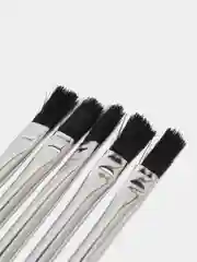 Кисти для рисования с металлической ручкой, 5 штук, 15 см