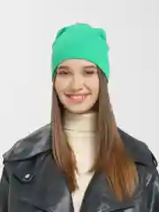 Зеленый шапка женская