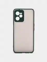 Морской чехол пластиковый Realme C35 / Реалми С35 матовый, с цветными кнопками