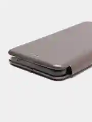 Серебряный чехол книжка Realme 9 4G / Realme 9 Pro Plus / Реалми 9 про плюс