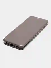 Серебряный чехол книжка Realme 9 4G / Realme 9 Pro Plus / Реалми 9 про плюс