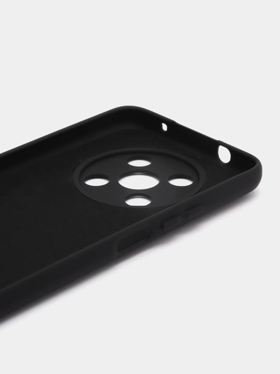 Черный чехол Silicone Cover для Huawei Nova Y90, Хуавей Нова У90 силиконовый