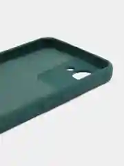 Тёмно-зелёный чехол Silicone Cover для Realme C30 C30s Narzo 50i Prime Реалми С30 С30С Нарзо силиконовый