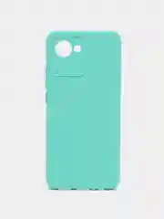 Бирюзовый чехол Silicone Cover для Realme C30 C30s Narzo 50i Prime Реалми С30 С30С Нарзо силиконовый