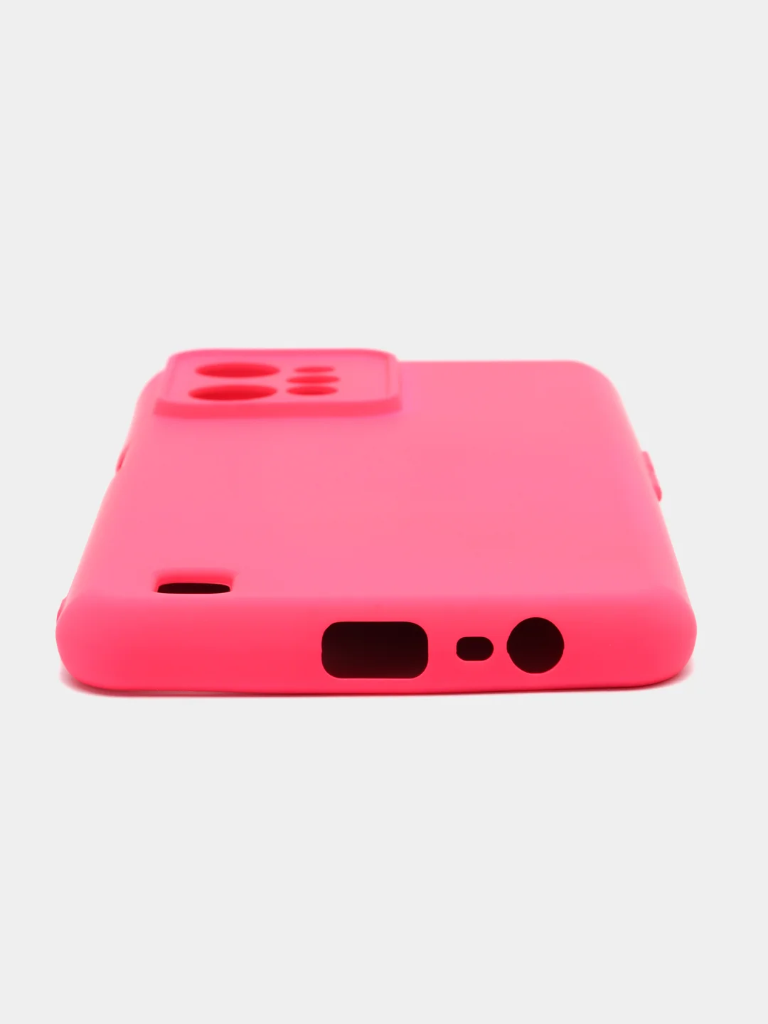 Фуксия чехол Silicone Cover для Realme C31 / Реалми С30 силиконовый