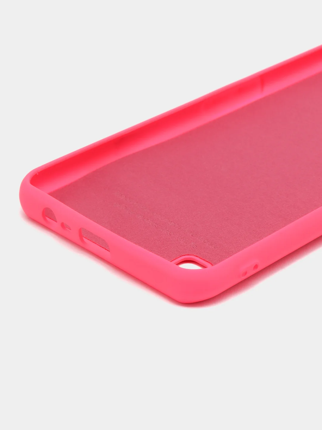 Фуксия чехол Silicone Cover для Realme C31 / Реалми С30 силиконовый