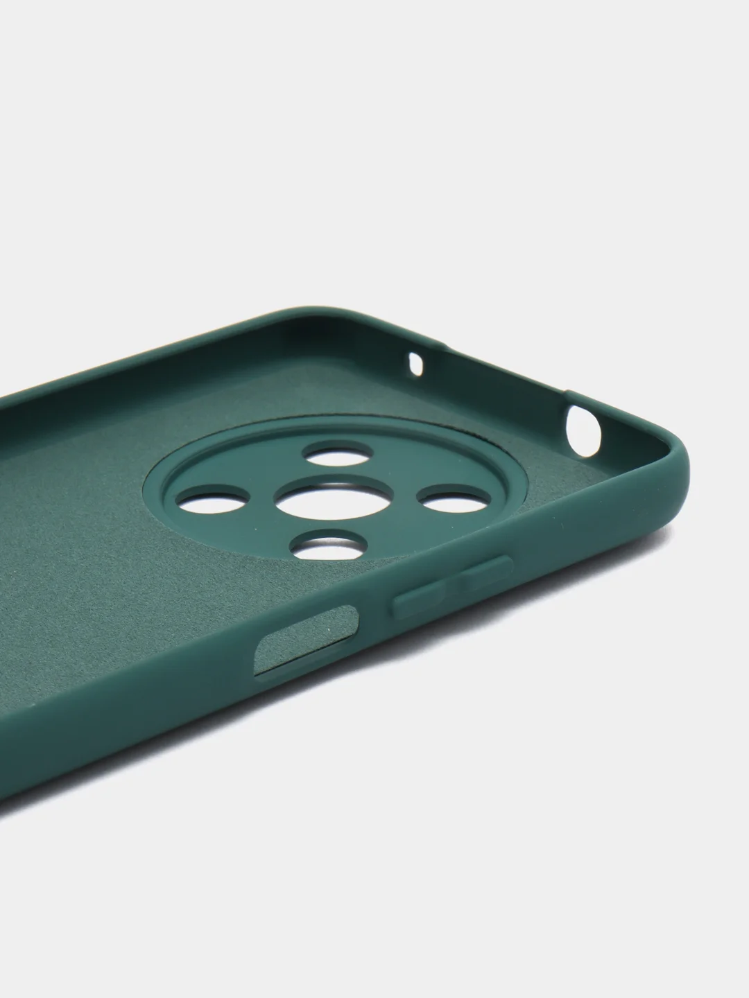 Тёмно-зелёный чехол Silicone Cover для Huawei Nova Y90, Хуавей Нова У90 силиконовый