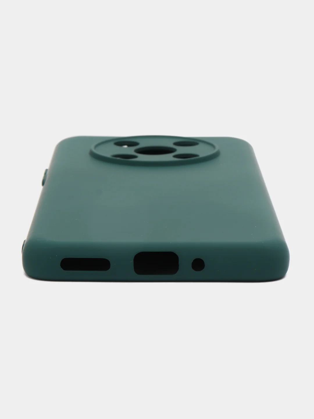Тёмно-зелёный чехол Silicone Cover для Huawei Nova Y90, Хуавей Нова У90 силиконовый