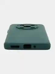 Тёмно-зелёный чехол Silicone Cover для Huawei Nova Y90, Хуавей Нова У90 силиконовый