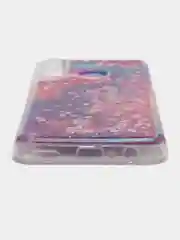 Коралловый чехол силиконовый для Huawei P Smart 2019 / Honor 10 Lite, переливающийся, с блестками