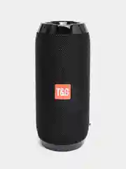 Черный портативная беспроводная Bluetooth колонка TG117