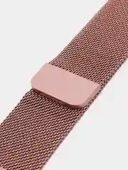Розовый металлический ремешок 18, 20, 22 мм Миланская петля Galaxy Watch Huawei Garmin Amazfit