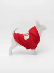 Красный толстовка с капюшоном для собак и кошек