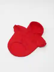 Красный толстовка с капюшоном для собак и кошек