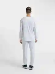 Белый пижама мужская