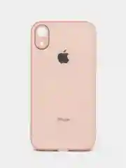 Карамельный чехол для iPhone XR, силиконовый, со стеклянной панелью