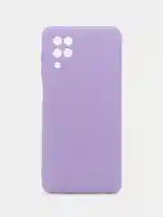 Лавандовый чехол Samsung Galaxy A12 / M12, силиконовый