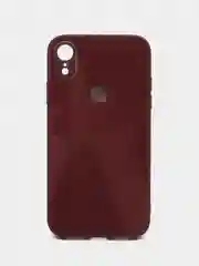 Шоколадный чехол для iPhone XR, силиконовый, со стеклянной панелью