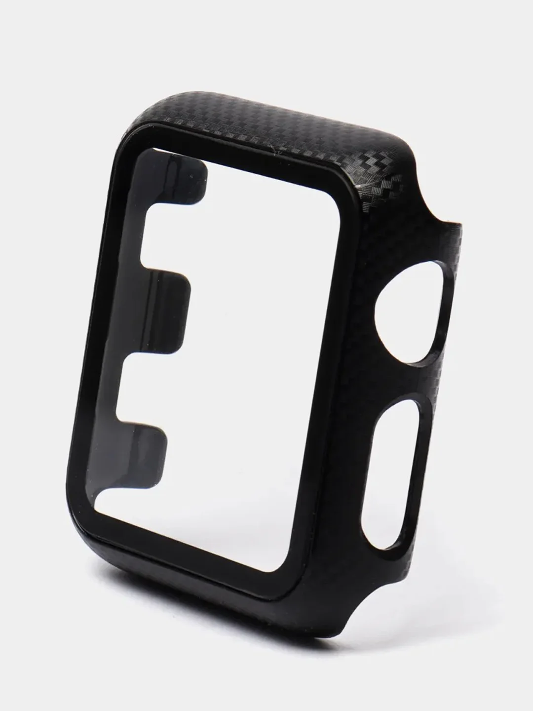 Хром бампер с защитным стеклом для Apple Watch 38/40/42/44 mm